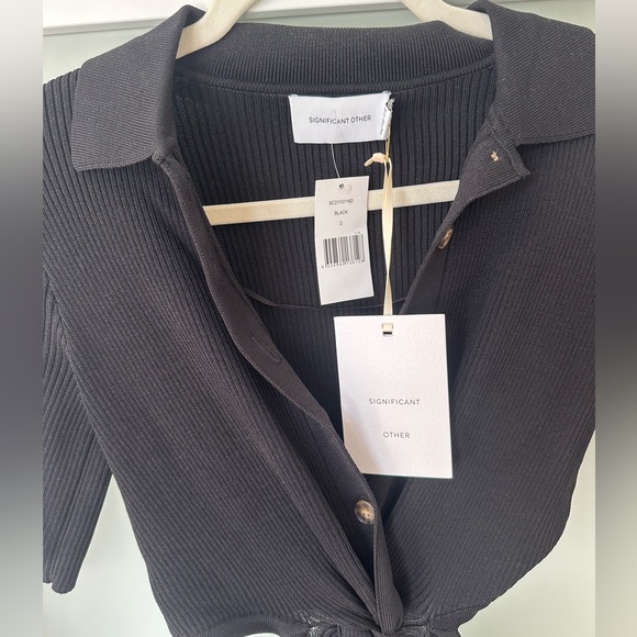 Significant Other Delta Knit Polo Dress - Picture 4 of 6